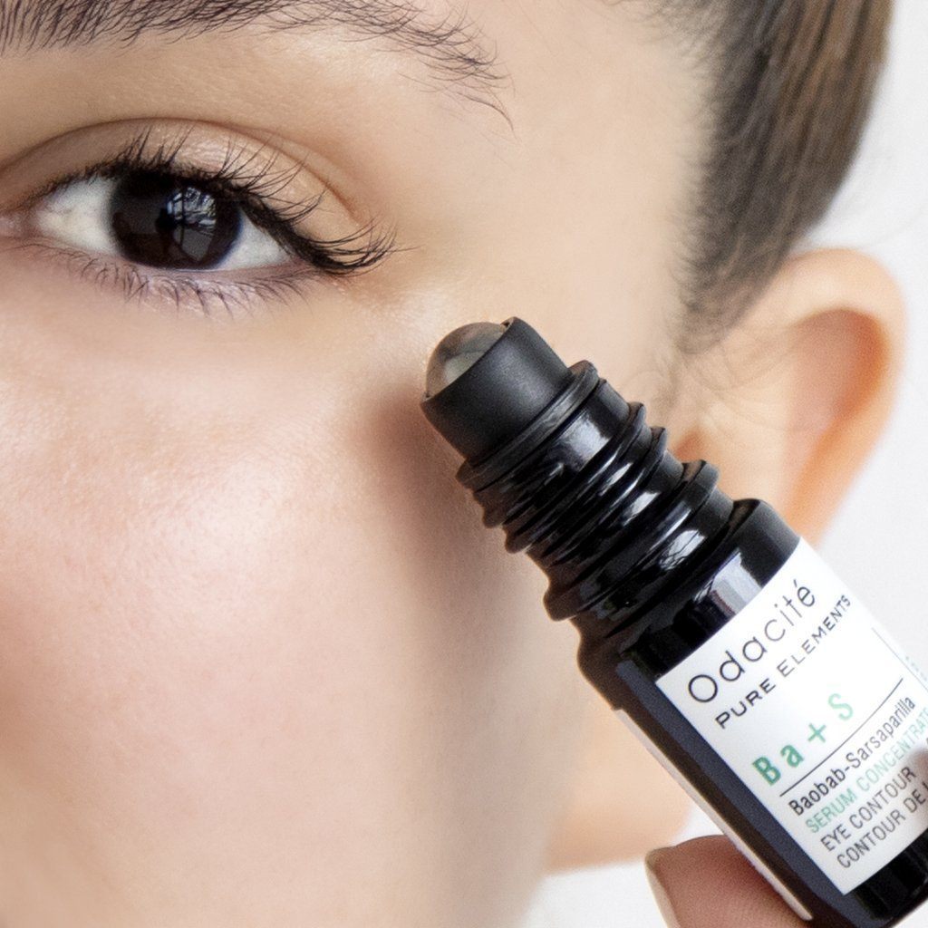 Ba+S | Eye Contour • Baobab Sarsaparilla Serum Concentrate With Rollerball - Odacite Sweden
