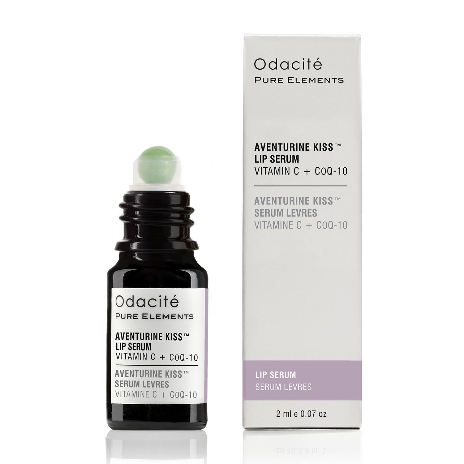 Aventurine Kiss Lip Serum • Vitamin C + CoQ10 - Odacite Sweden