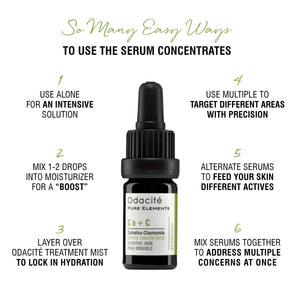 Ca+C | Sensitive Skin • Camelina Chamomile Serum Concentrate - Odacite Sweden