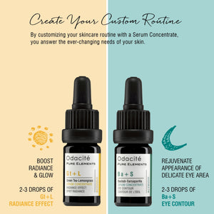 Gt+L | Radiance Effect • Green Tea Lemongrass Serum Concentrate - Odacite Sweden