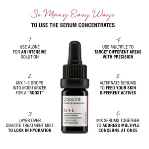 Jo+L | Clogged Pores • Jojoba Lavender Serum Concentrate - Odacite Sweden