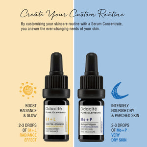 Mo+P | Very Dry Skin • Moringa Petitgrain Serum Concentrate - Odacite Sweden