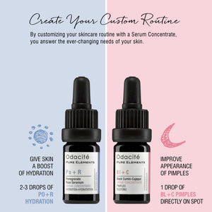 Po+R | Hydration • Pomegranate Rose Geranium Serum Concentrate - Odacite Sweden